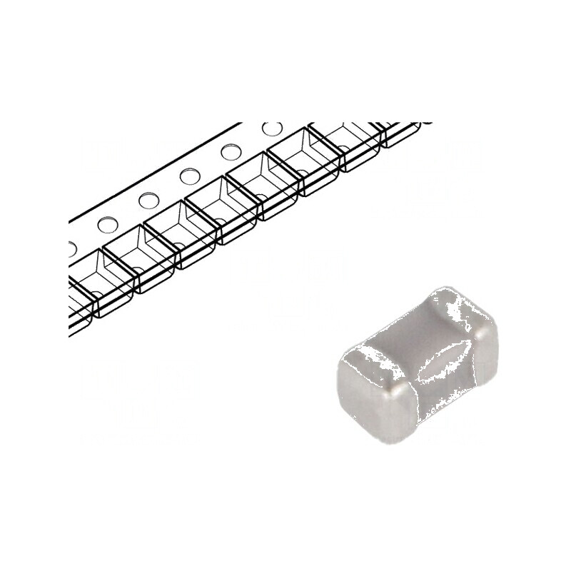 Condensator ceramic MLCC 5,6pF 50V C0G SMD 0402 ±0,5pF | Electronic-mag.ro | Componente Electronice