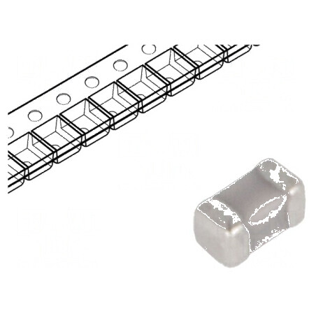 Condensator ceramic MLCC 5,6pF 50V C0G SMD 0402 ±0,5pF | Electronic-mag.ro | Componente Electronice