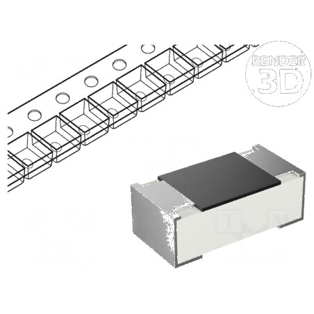 Rezistor thick film 0402 2Ω 0,1W ±5% 600ppm/°C | Electronic-mag.ro | Componente Electronice