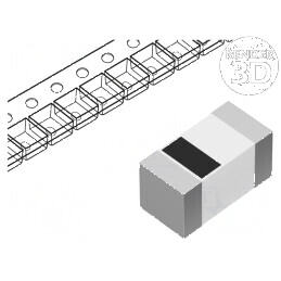 Inductor ceramic SMD 0402 33nH 200mA 800mΩ 100MHz | Electronic-mag.ro | Componente Electronice