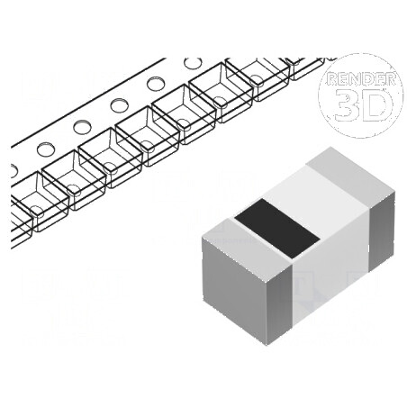 Inductor ceramic SMD 0402 1nH 400mA 100mΩ 100MHz | Electronic-mag.ro | Componente Electronice