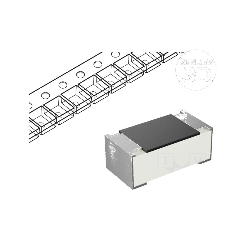 Rezistor SMD 100kΩ 31,25mW ±5% 01005 thick film -55÷125°C | Electronic-mag.ro | Componente Electronice Rezistor SMD 100kΩ 31,25mW ±5% 01005 thick film -55÷125°C | Electronic-mag.ro | Componente Electronice