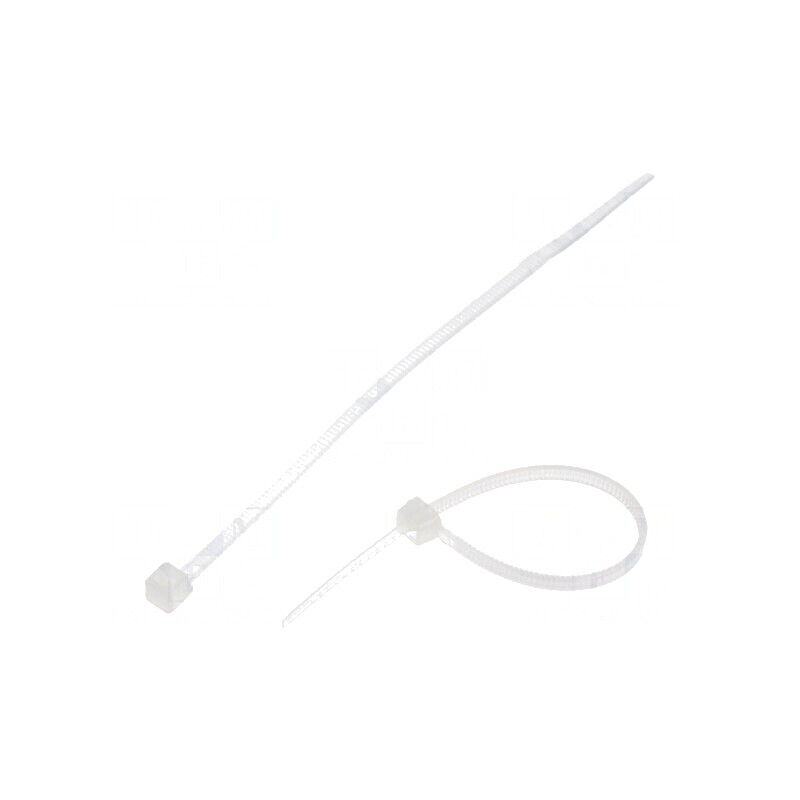 Colier de strângere poliamidă 100mm 2,5mm 78,5N naturală | Electronic-mag.ro | Componente Electronice Colier de strângere poliamidă 100mm 2,5mm 78,5N naturală | Electronic-mag.ro | Componente Electronice