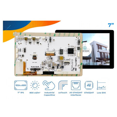 Afișaj TFT 7" 1024x600 LED | Electronic-mag.ro | Componente Electronice