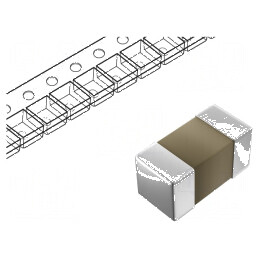 Condensator ceramic MLCC 20pF 50V C0G ±2% SMD 0201 | Electronic-mag.ro | Componente Electronice