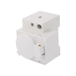 Priză Schuko 230VAC 16A pentru şină DIN | Electronic-mag.ro | Componente Electronice