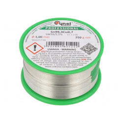 Sârmă de Lipit fără Plumb 1mm 250g | Electronic-mag.ro | Componente Electronice