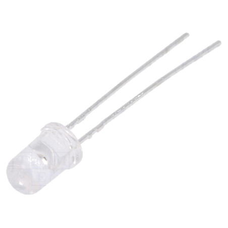 LED 5mm portocalie 680-2500mcd 30° convex | Electronic-mag.ro | Componente Electronice