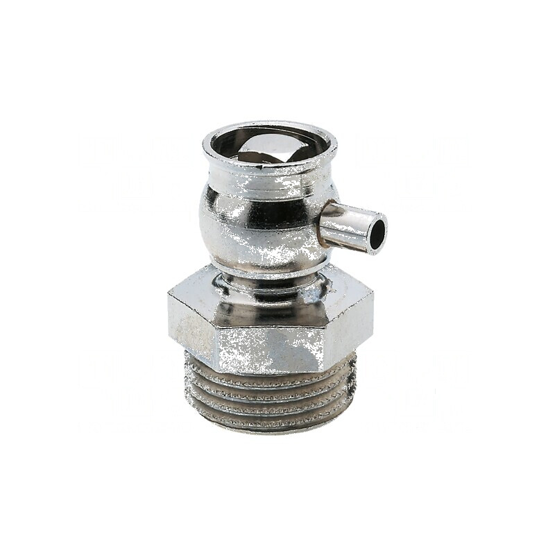 Valvă de aerisire alamă nichelată G 1/4 26mm | Electronic-mag.ro | Componente Electronice