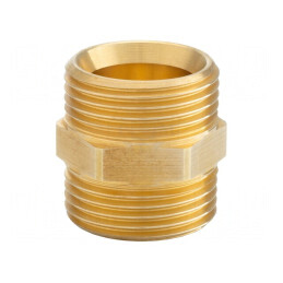 Conector MKV cu filet extern G 3/4 28mm din bronz | Electronic-mag.ro | Componente Electronice