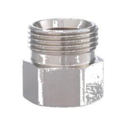 Reducție filet alamă nichelată G 1/2 28mm | Electronic-mag.ro | Componente Electronice