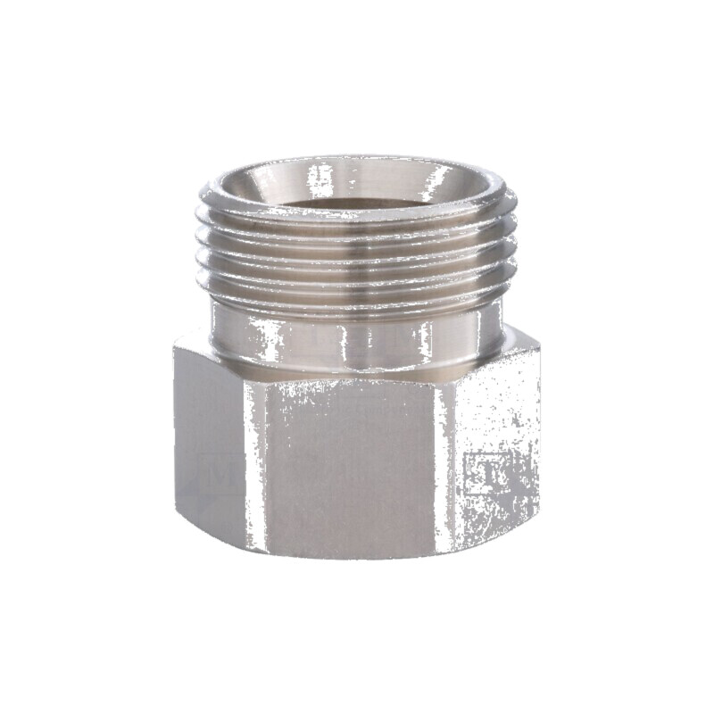 Reducție filet alamă nichelată G 1/2 28mm | Electronic-mag.ro | Componente Electronice