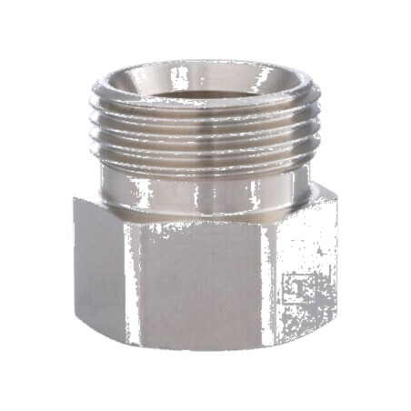 Reducție filet alamă nichelată G 1/2 28mm | Electronic-mag.ro | Componente Electronice