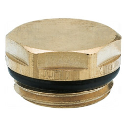 Dop filetat cu sigiliu alamă G 1/2 | Electronic-mag.ro | Componente Electronice