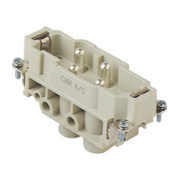 Conector HDC tată 4 pini 80A 690V 4-16mm2 | Electronic-mag.ro | Componente Electronice