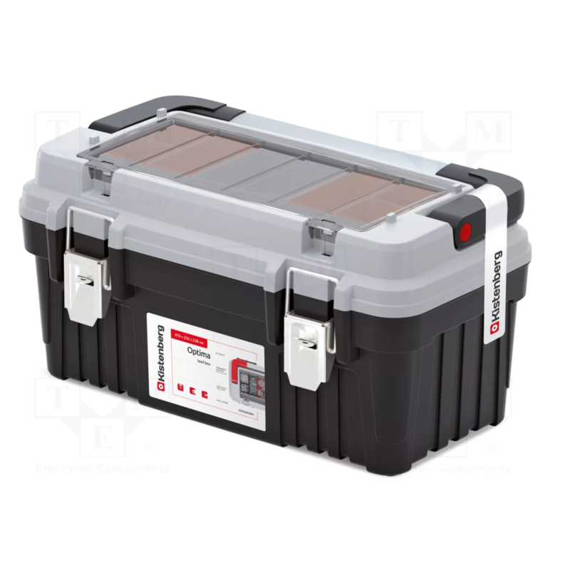 Ladă pt. unelte negru și gri OPTIMA | Electronic-mag.ro | Componente Electronice Ladă pt. unelte negru și gri OPTIMA | Electronic-mag.ro | Componente Electronice