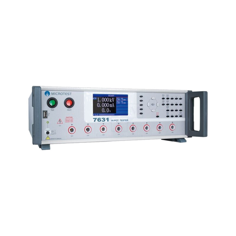 Tester de siguranţă; 1Ω÷12GΩ; Utest: 10÷5000VAC,10÷6000VDC Tester de siguranţă; 1Ω÷12GΩ; Utest: 10÷5000VAC,10÷6000VDC