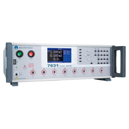 Tester de siguranţă; 1Ω÷12GΩ; Utest: 10÷5000VAC,10÷6000VDC