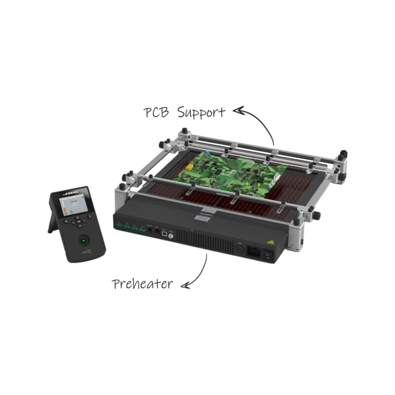 Preîncălzitor; 1,8kW; 360x277mm; 230VAC; 50÷250°C; ESD Preîncălzitor; 1,8kW; 360x277mm; 230VAC; 50÷250°C; ESD