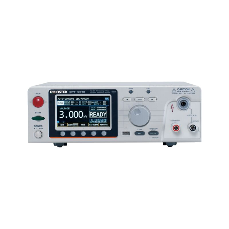 Tester de siguranţă; 0,1MΩ÷2GΩ,10GΩ; True RMS AC; GPT-9500 Tester de siguranţă; 0,1MΩ÷2GΩ,10GΩ; True RMS AC; GPT-9500