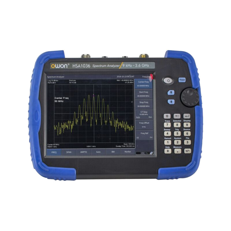 Analizor de spectru; 9kHz÷3,6GHz; LAN,USB device,USB Host; 6h Analizor de spectru; 9kHz÷3,6GHz; LAN,USB device,USB Host; 6h