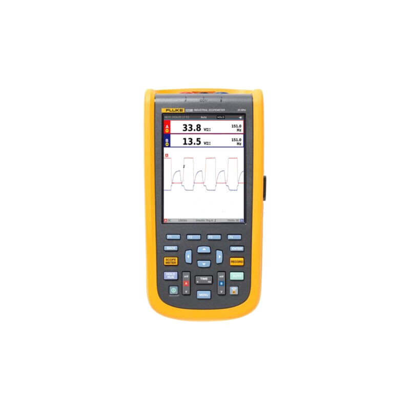 Scopometre; 20MHz; color,LCD TFT 5,7"; Ch: 2; 40Msps; 20n÷60s/div Scopometre; 20MHz; color,LCD TFT 5,7"; Ch: 2; 40Msps; 20n÷60s/div