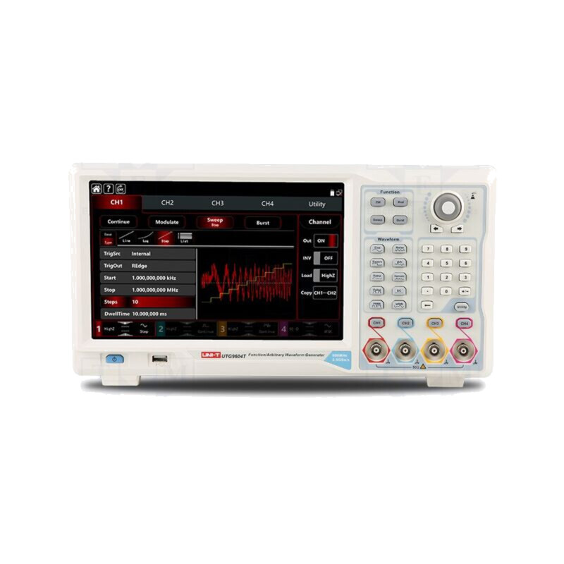 Generator: de funcţii, arbitrar; 350MHz; 1280x800; Ch: 4 Generator: de funcţii, arbitrar; 350MHz; 1280x800; Ch: 4