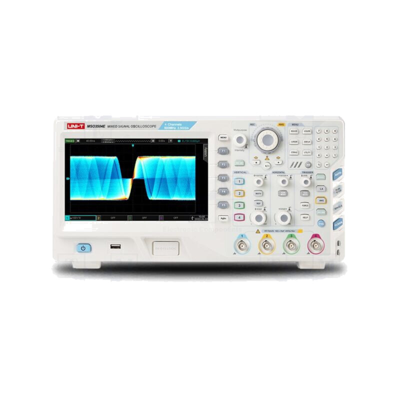 Osciloscop: digital; Ch: 4; 350MHz; 2,5Gsps; 250Mpts; LCD TFT 8" Osciloscop: digital; Ch: 4; 350MHz; 2,5Gsps; 250Mpts; LCD TFT 8"