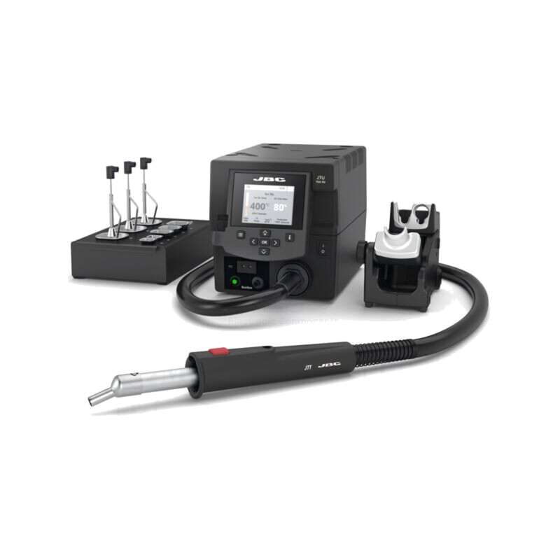 Staţie cu aer cald; digitală,din butoane; 700W; 150÷450°C; ESD