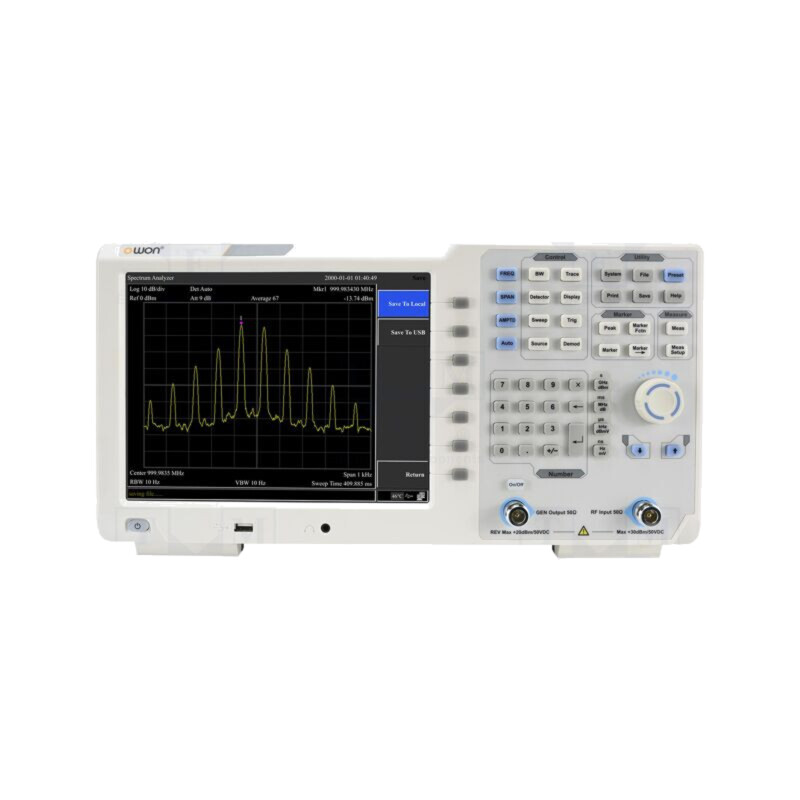 Analizor de spectru; 9kHz÷3,2GHz; LAN,USB device,USB Host,VGA Analizor de spectru; 9kHz÷3,2GHz; LAN,USB device,USB Host,VGA