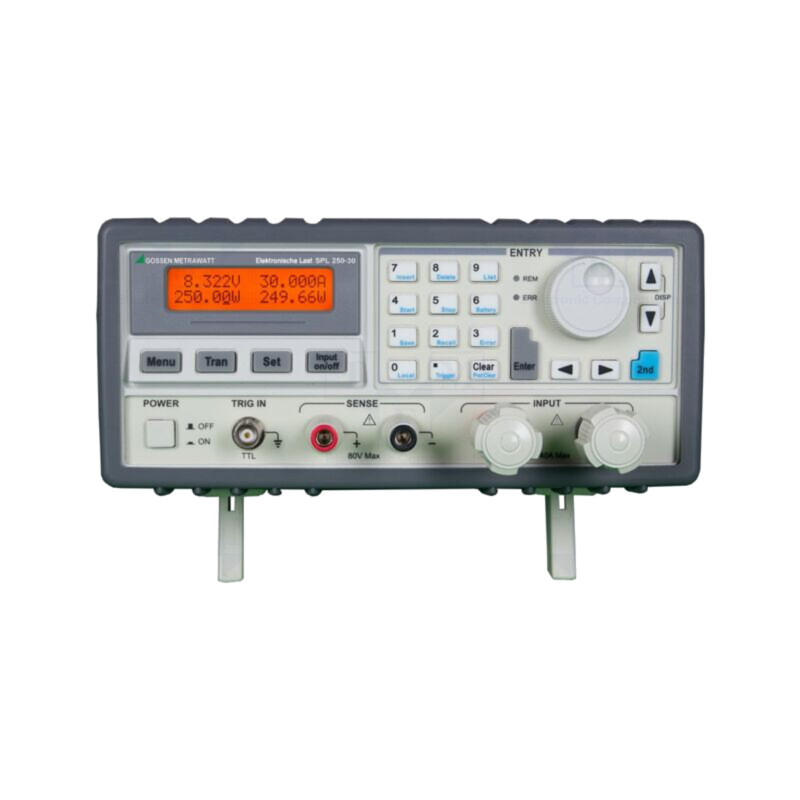 Sarcină electronică; 0÷80V; 0÷30A; 250W; 226x110x414mm