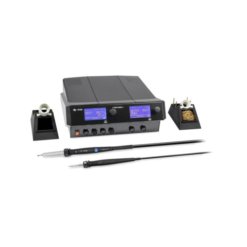 Staţie cu aer cald; 500W; 150÷450°C; 230VAC; ESD Staţie cu aer cald; 500W; 150÷450°C; 230VAC; ESD