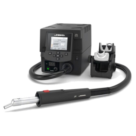 Staţie cu aer cald; digitală,din butoane; 700W; 150÷450°C; ESD