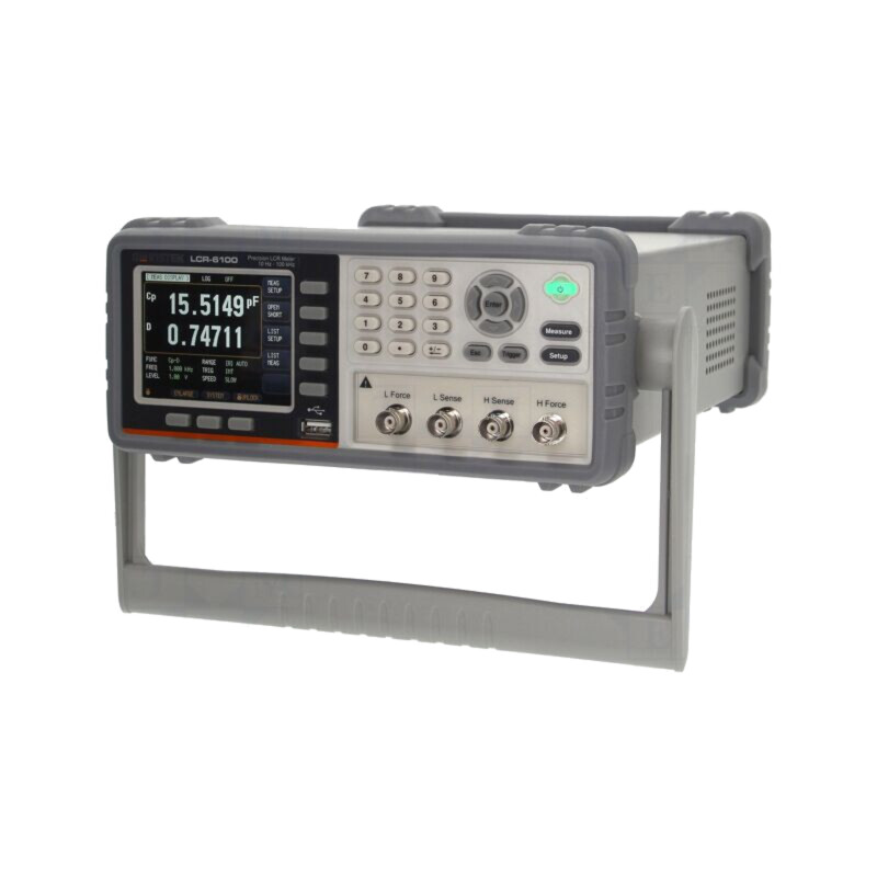 Punte RLC; LCD 3,5"; 1E-05÷99,999MΩ; 1E-05pF÷9999,99mF; LCR-6000 Punte RLC; LCD 3,5"; 1E-05÷99,999MΩ; 1E-05pF÷9999,99mF; LCR-6000