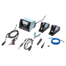 Staţie de lipit-dezlipit; 255W; 120W; 120W; 50÷550°C; 230VAC; Ch: 2