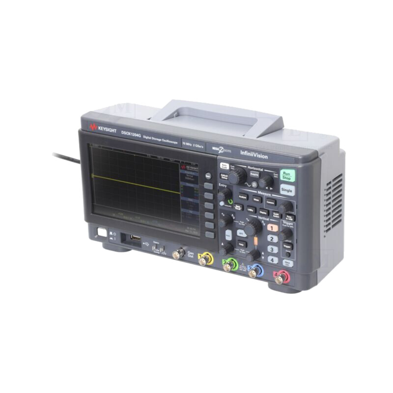 Osciloscop: digital; DSO; Ch: 4; 70MHz; 2Gsps; 1Mpts; LCD 7"; ≤5ns