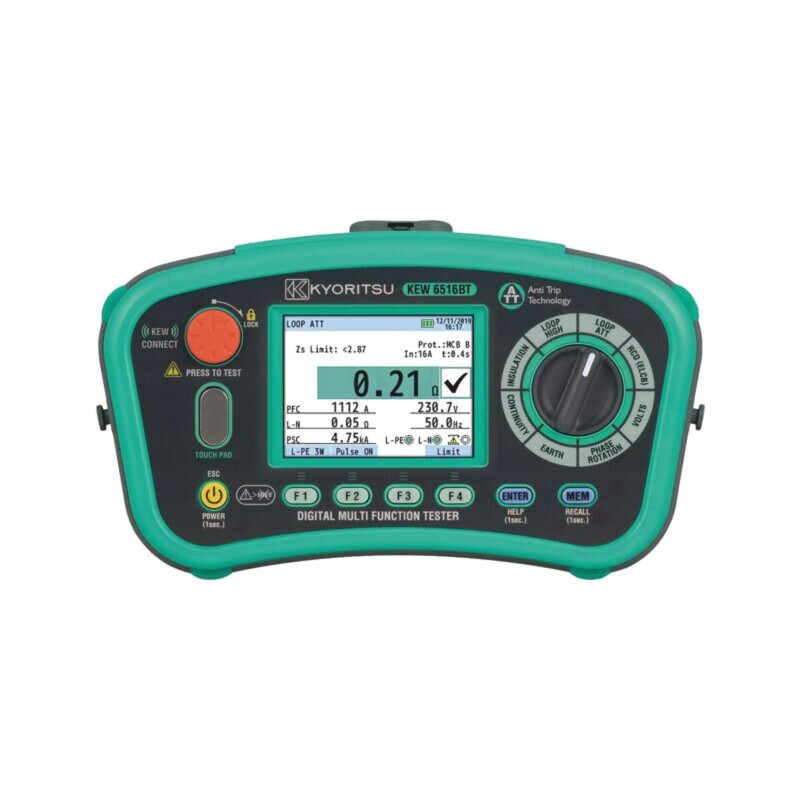 Aparat de măsură: pentru instalaţii electrice; color,LCD; IP40 Aparat de măsură: pentru instalaţii electrice; color,LCD; IP40