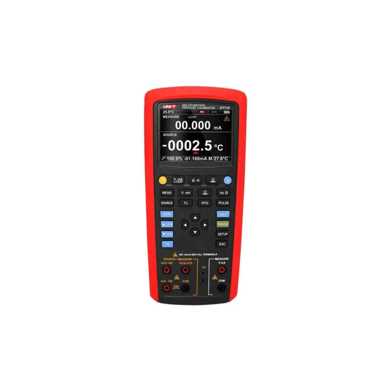 Aparat de măsură: calibrator; buclă,termocuplă; 0÷24mA; Ilum: da Aparat de măsură: calibrator; buclă,termocuplă; 0÷24mA; Ilum: da