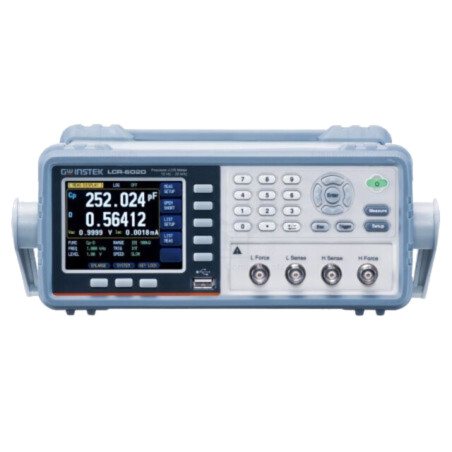 Punte RLC; LCD 3,5"; 1E-05÷99,999MΩ; 1E-05pF÷9999,99mF; LCR-6000