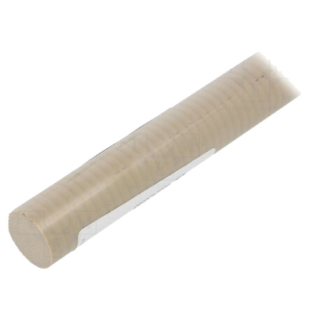 Tijă; Ø: 110mm; L: 500mm; naturală; extrudate; manşon; max.250°C