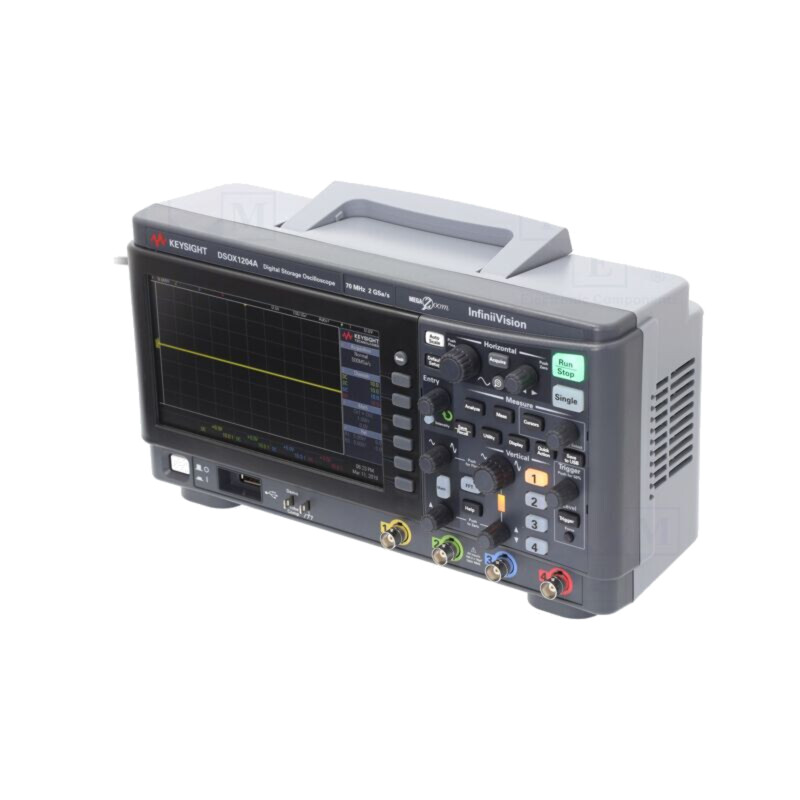 Osciloscop: digital; DSO; Ch: 4; 70MHz; 2Gsps; 1Mpts; LCD 7"; ≤5ns Osciloscop: digital; DSO; Ch: 4; 70MHz; 2Gsps; 1Mpts; LCD 7"; ≤5ns
