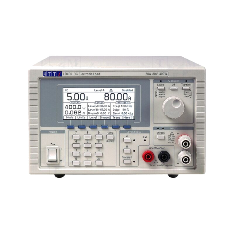Sarcină electronică; 0÷80V; 0÷80A; 400W; 130x212x435mm