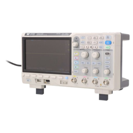 Osciloscop: digital; Ch: 4; 200MHz; 1Gsps; 14Mpts/ch; 1n÷100s/div