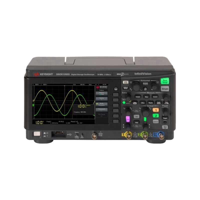 Osciloscop: digital; DSO; Ch: 2; 70MHz; 2Gsps; 1Mpts; LCD 7"; ≤5ns Osciloscop: digital; DSO; Ch: 2; 70MHz; 2Gsps; 1Mpts; LCD 7"; ≤5ns