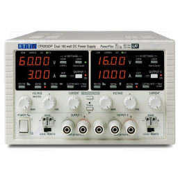 Alimentator: de laborator programabil; Ch: 2; 0÷60VDC; 0÷10A; 10mV