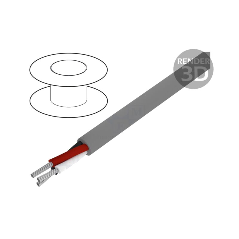 Cablu; Alpha Essential C&C; 3x14AWG; neecranat; 300V; 305m; Cu Cablu; Alpha Essential C&C; 3x14AWG; neecranat; 300V; 305m; Cu