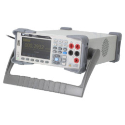 Multimetru de masă; LCD TFT 4,3"; 6,5 cifre; 480x272; 230VAC