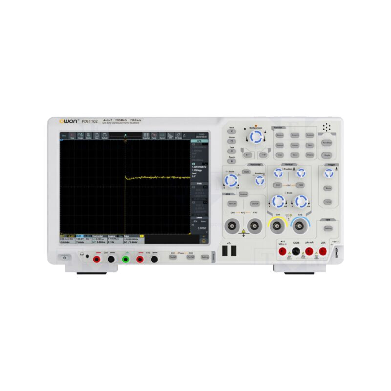 Osciloscop: digital; Ch: 2; 100MHz; 1Gsps; 10Mpts; LCD TFT 10,4" Osciloscop: digital; Ch: 2; 100MHz; 1Gsps; 10Mpts; LCD TFT 10,4"