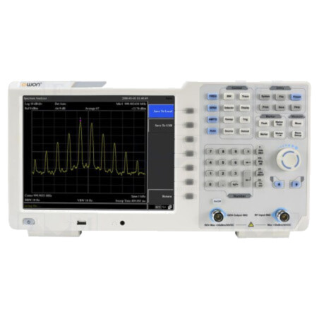 Analizor de spectru; 9kHz÷1,5GHz; LAN,USB device,USB Host,VGA