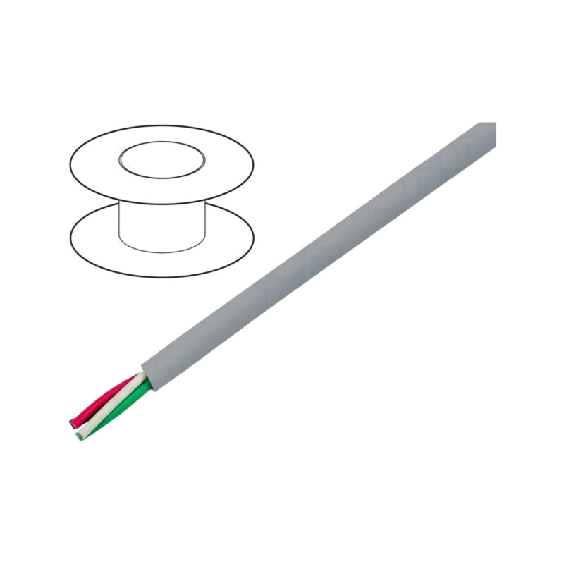 Cablu; EcoCable Mini; 4x24AWG; neecranat; 300V; 305m; Cu; litat Cablu; EcoCable Mini; 4x24AWG; neecranat; 300V; 305m; Cu; litat
